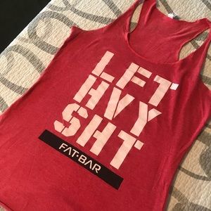 Fat Bar “LFT HVY SHT” Tank Top